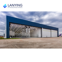 Usine de fabrication en chine, Structure en acier de grande envergure, cadre spatial, arc d'avion, conception de Hangar