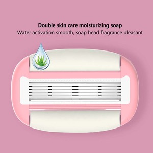 GOODMAX <span class=keywords><strong>Rasoir</strong></span> <span class=keywords><strong>intime</strong></span> à cinq lames pour <span class=keywords><strong>femme</strong></span> Rasoirs pour l'épilation avec savon intégré - Product Image 2