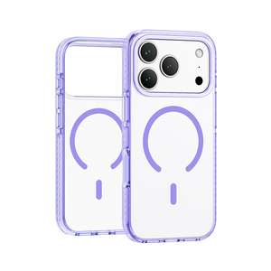 Coque de téléphone magnétique transparente mate antichoc JOYPORODO B546 Crystal Series pour iPhone 17 18 Pro Max – Étui rigide mince et tendance - Product Image 1