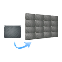 Écran LED intérieur personnalisable 4K HDR10, grand angle de vision, mur vidéo couleur intégral sans soudure pour la publicité commerciale
