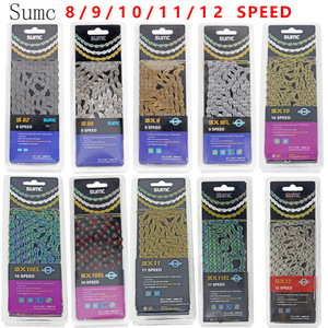 Cadena de Bicicleta Sumc de 10, 11 y 12 Velocidades, Diseño Hueco, Accesorio Ligero para Ciclismo - Product Image 5