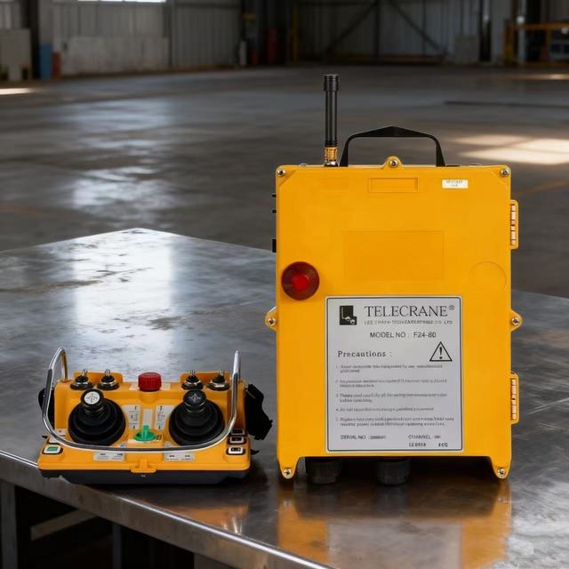 Wireless Remote Control for Crane Tower Crane-RCV Model CE&ISO Certified 1 Year Warranty SYM Brand Construction Use Plastic