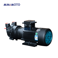 Compresseur souffleur d'air de racine de traitement des eaux usées de pisciculture industrielle 3HP Souffleur de racines à haute pression à 3 lobes Support de personnalisation OEM