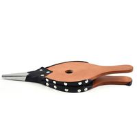 Souffleur manuel en cuir pour foyer en bois, outil de transport pratique pour barbecue extérieur, vente chaude en ligne 2026