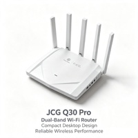 Router WiFi 6 de Alta Calidad JCG Q30 Pro AX3000 con Sistema OpenWrt, Versión en Inglés, 5 Antenas, Gigabit de Doble Banda Producto usado.