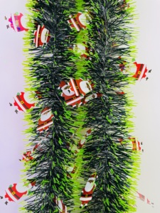 新製品の卸売クリスマスワイヤードティンセルガーランドクリスマスツリーガーランズクリスマスホリデーパーティー用品 - Product Image 5