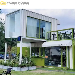 Case Container Moderne di Lusso Prefabbricate per Esterni 2024, Personalizzabili, per Caffetterie e Ristoranti Mobili, 20Ft 40Ft, El Salvador - Product Image 2