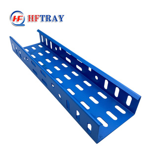 Canaux de câblage en aluminium perforé de haute qualité pour l'extérieur, revêtement en poudre, longueur 1000-6000 mm, ventilation - Product Image 1