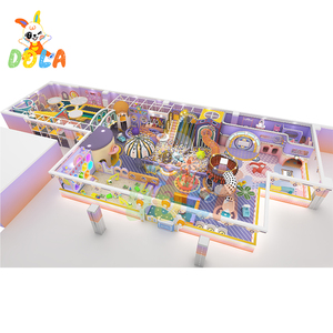 Aire de jeux intérieure sur le thème de l'espace, trampoline personnalisé, terrain de football <span class=keywords><strong>Pat</strong></span> <span class=keywords><strong>Pat</strong></span> Fun, installations de divertissement, garantie 1 an, 100+ - Product Image 2