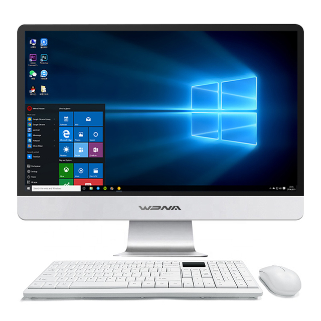Cheap 21.5'' Inch Desktop Computer with I3 I5 I7 Processor 4GB 8GB DDR3 All in One Pc Barebone AIO PC