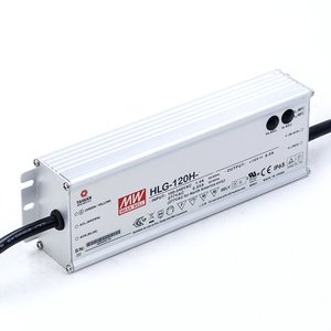 Драйвер LED MEAN WELL HLG-120H-12 120W 12V 10A CC/CV для освещения рыболовных хозяйств, улиц, парковок и теплиц - Product Image 2