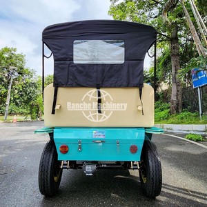 Coche Eléctrico Retro Clásico de Moda, Carruaje Tradicional de Alta Calidad con 4 Ruedas de Acero, 4-17 Asientos, Velocidad Máxima de 60 km/h - Product Image 3