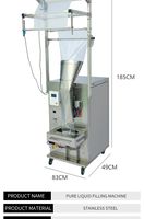 Machine d'emballage automatique pour sucettes glacées, bâtonnets de glace, jus de fruits, sachets de remplissage et de scellage