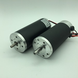 Motor de CC 52ZYT02a de 52 mm, 36 V, 3000 RPM, imán permanente, con escobillas y montaje de brida - Product Image 2