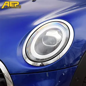 AEP Car Headlight pellicola protettiva protezione ripristino adesivo TPU nero affumicato invisibile per MINI Cooper F55 F56 Clubman F54