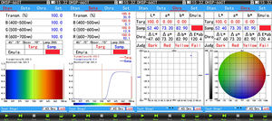 เครื่องวัดการสะท้อนแสง (%) การสะท้อนแสงแบบสเปกตรัม และอุปกรณ์ทดสอบสเปกโตรมิเตอร์การส่งผ่านแสง - Product Image 5