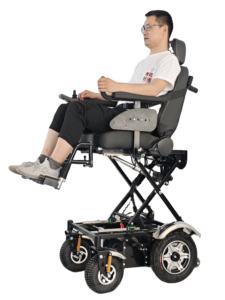 Venta caliente de fábrica silla de ruedas automática de altura ajustable con control remoto personalización silla de ruedas eléctrica de elevación eléctrica - Product Image 6