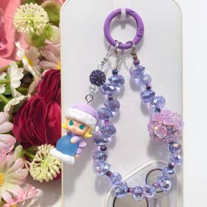 ชุดงานฝีมือ DIY ลูกปัดคริสตัลไฮเดรนเยีย ซีรีส์ 'Light up the Night Sky' ของ POP MART รุ่น Bubble <span class=keywords><strong>Meng</strong></span> <span class=keywords><strong>Li</strong></span> พร้อมสายคล้องคอ 12 ซม. ผลิตในจีน - Product Image 3