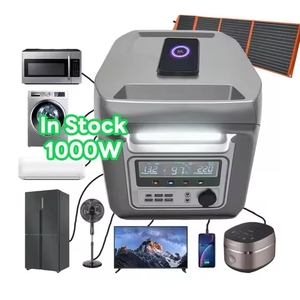 Station d'alimentation portable 1000W 980wh/768wh, batterie au lithium Lifepo4, générateur solaire portable pour le camping - Product Image 4