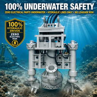 Pompe submersible hydraulique pour excavatrice, pompe à sable pour dragage, pompe à sable submersible pour excavatrice