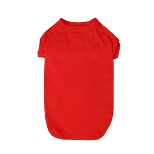 Hot Seller Customized Cotton <b>Dog</b> Apparel Large Medium Cat T-Shirt Luxury Simple Solid Winter Summer - Product Image 2