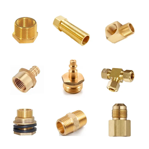 ท่อโลหะทองเหลืองคู่ที่เหมาะสม1/2อะแดปเตอร์ก๊าซครึ่งยูเนี่ยนขั้วต่อท่อตัวผู้ NPT ขนาด1/2นิ้ว - Product Image 3