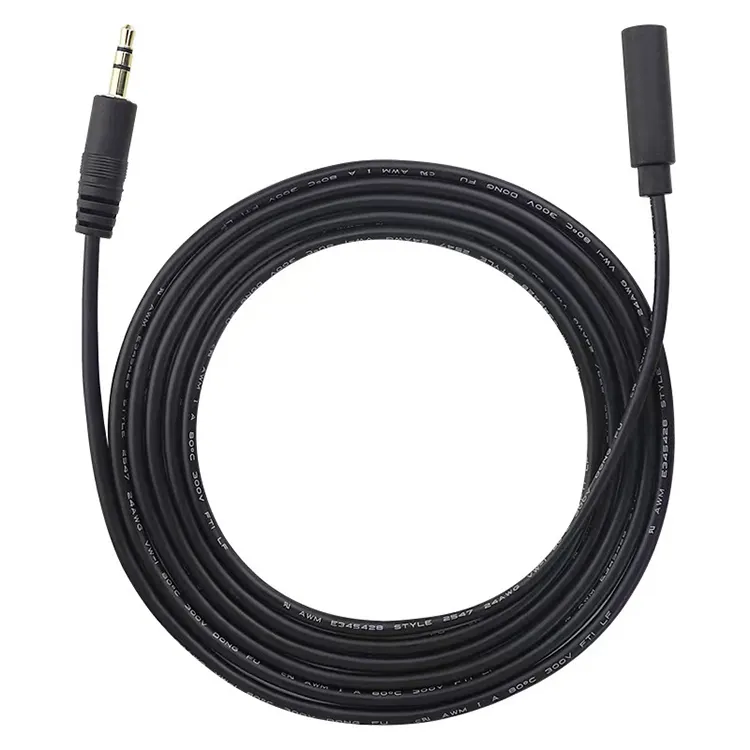 Tereo: cable con conector udio, 3,5 MM o 3,5 M4 4 oles