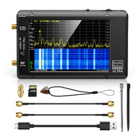 TinySA penganalisa spektrum RF genggam layar ULTRA 4 inci 100K -5.3GHz Generator nomor huruf
