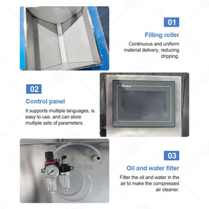 Hnoc tự động Pastry Cake Paste điền gửi tiền máy sản xuất <span class=keywords><strong>cupcake</strong></span> <span class=keywords><strong>Maker</strong></span> - Product Image 3