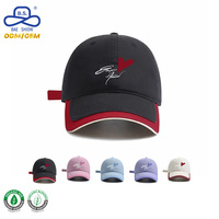 Gorra de Béisbol de Algodón Premium Sin Estructura, Personalizada con Bordado, Etiqueta Privada, para Marca de Diseñador OEM