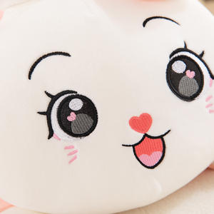 Boneka kelinci lucu bantal kaki tidur panjang mainan mewah dicuci dan selimut untuk anak-anak hadiah ulang tahun wanita sempurna - Product Image 4