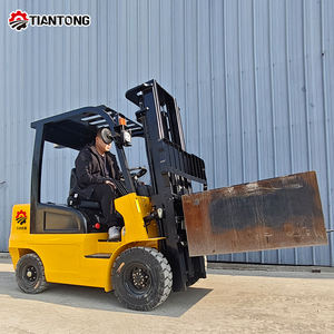 Gratis verzending 2 ton lithium batterij elektrische heftruck laag geluidsniveau voor magazijn fabriek binnen industriële logistiek handling - Product Image 2