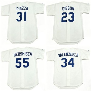 Camiseta de Béisbol Retro de los Años 60-93 para Hombre, 2 LASORDA, JIM LEFEBVRE, RON CEY, KIRK GIBSON, MIKE PIAZZA, OREL HERSHISER, Cosida, Tallas S-5XL - Product Image 1