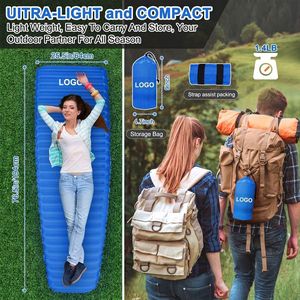 <span class=keywords><strong>Matelas</strong></span> <span class=keywords><strong>de</strong></span> camping gonflable portable, ultraléger, pliable, imperméable, <span class=keywords><strong>matelas</strong></span> pneumatique pour le camping, la randonnée, l'alpinisme, les sports - Product Image 2