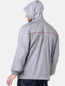 Chaqueta cortavientos de nailon para la lluvia Chaqueta cortavientos personalizada Fabricante al por mayor Chaqueta de lluvia para hombre 2025 - Product Image 6