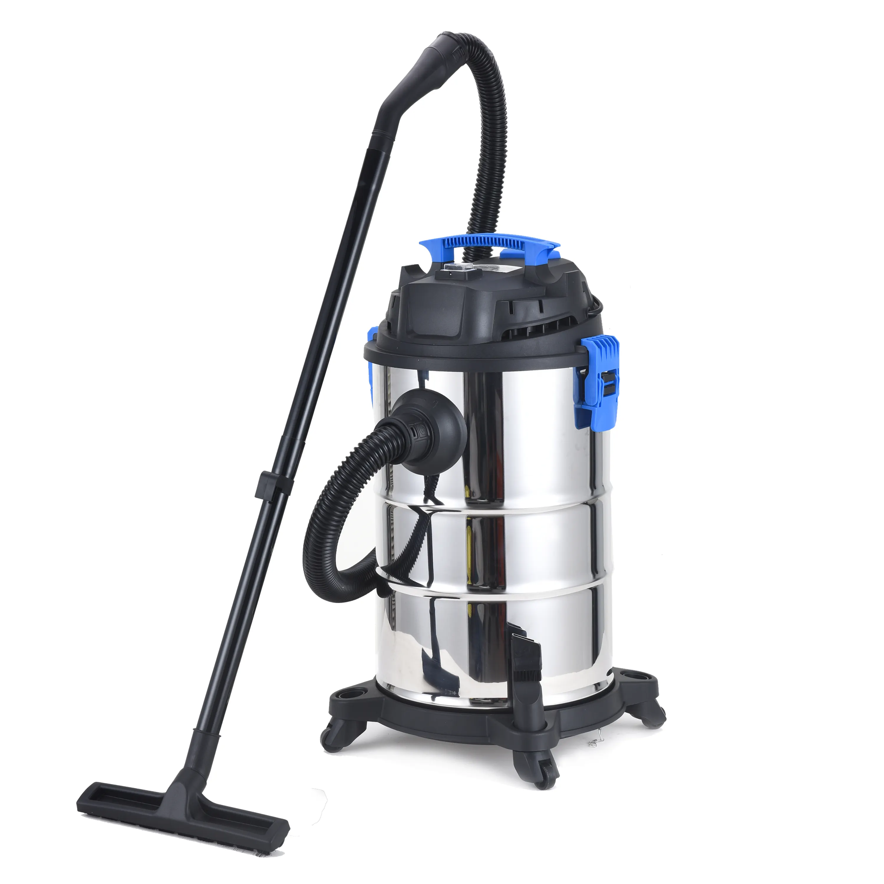 1400W Professional Factory Aspiradora Industrial High Power Stainless Steel Wet Dry Vacuum Cleaner For Home Office Room Hotels