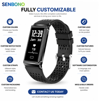 Pulsera Inteligente SNEBONO B11 Elegante y de Alta Gama con Monitor de Sueño, Monitor de Frecuencia Cardíaca, Múltiples Modos Deportivos, Resistente al Agua IPX8