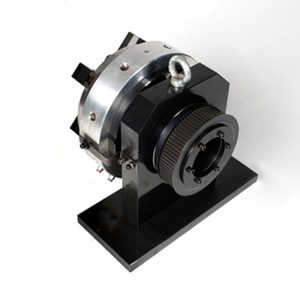 Jingka Pneumatic Four Jaw Chuck 38mm Diameter 220-240mm Clamping <b>Range</b> For Laser Cutting Welding Equipment - Product Image 2