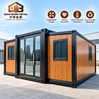 Maison conteneur extensible sur mesure à 2 chambres, mobile et modulaire, à double aile, style ferme complète, pour bureau ou hôtel