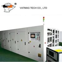 Machine de magnétisation pour sous-ensemble d'aimants en néodyme de grande taille pour rotor de moteur de navire