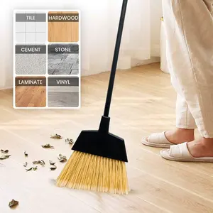 Bofan Cleaning Brush Road Sweeping Head Plastic Solid Color Open Velvet Broom For Floor Cleaning