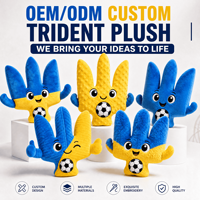 Peluche Aigle de la Roumanie, modèle 2028, personnalisée pour le football européen, vente en gros OEM ODM, jouet en peluche, mascotte de football, cadeau pour les fans