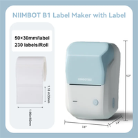 Niimbot 2023 Vente Flash Imprimante Mobile Mini Sans Fil 2 Pouces Imprimante Thermique Directe d'Étiquettes B1
