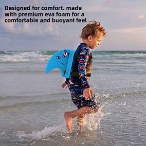 JW-02006 Planche de natation pour enfants en EVA, pour débutants, entraînement de natation en libre, design <span class=keywords><strong>requin</strong></span> de dessin animé, flotteur dorsal, flotteur de piscine - Product Image 3