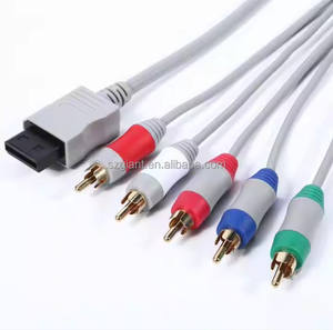 สายเคเบิล <span class=keywords><strong>AV</strong></span> เกมคอนโซลวิดีโอเสียง HD 1.8เมตรสำหรับ Wii HD <span class=keywords><strong>AV</strong></span> Component CABLE สำหรับ Nintendo Wii Console TV <span class=keywords><strong>AV</strong></span> Component CABLE - Product Image 6