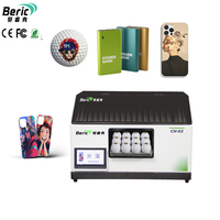 Nouvelle imprimante jet d'encre UV A5 Beric XP600 à tête d'impression automatique à plat haute vitesse pour coques de téléphone, balles de golf, batteries externes, écouteurs personnalisés