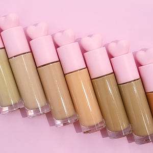 Maquillaje Rosa Cobertura completa BB Cream Base líquida Logotipo personalizado Maquillaje Base mate Maquillaje - Product Image 3