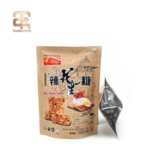 Custom Printed Stand up Pouch Zipper <b>Packaging</b> <b>Bags</b> for Snack - Product Image 2