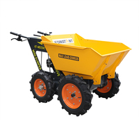 Konstant 250KG Moteur à essence Puissance Mini Dumper Brouette Ducar Moteur à essence Puissance Brouette