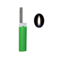 Briquet électronique en plastique, bon marché, rechargeable, pistolet de barbecue, briquet de cuisine à Jet